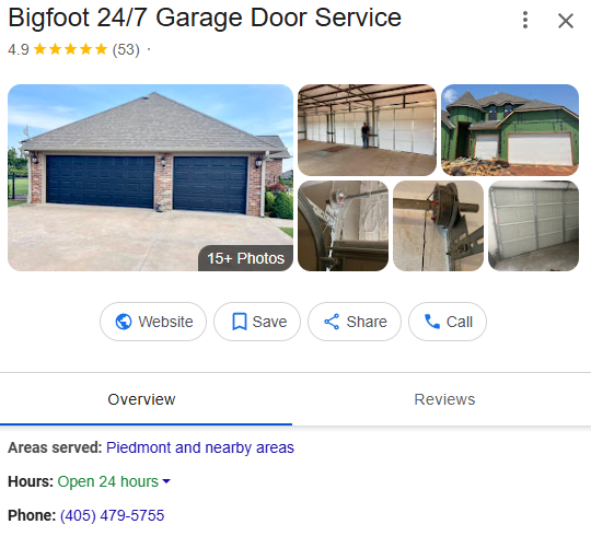 Bigfoot Google reviews after RepMint